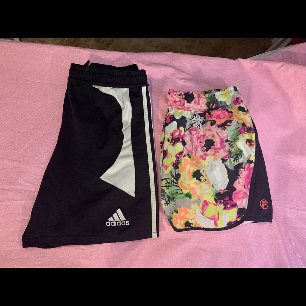 COPY - Bundle of FILA & ADIDAS Shorts Womens Lg